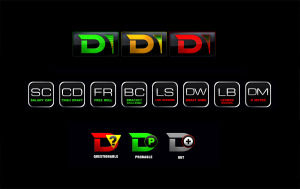 Draft Zone Iconography and Game Symbol Design