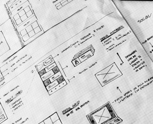 RE EVOLUTION // White House "Designs for Life" - Wireframes
