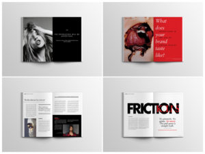 RE EVOLUTION // Friction - Editorial Design