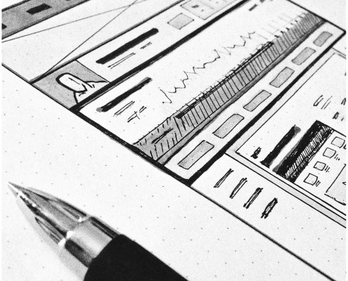 RE EVOLUTION // The Art of Wireframe - Experience Design - Process